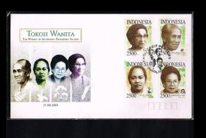 2004 - Indonesia FDC 05/04 - Famous People - Women [PB8_166]