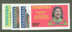 Tanzania #267-270  Single (Complete Set)