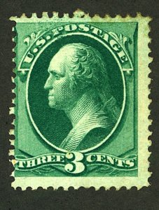 U.S. #184 MINT REGUMMED TO LOOK NH