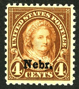 U.S. #673 MINT OG LH