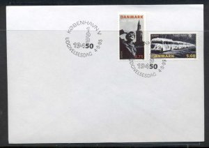 Denmark 1995 Europa Peace & Freedom FDC