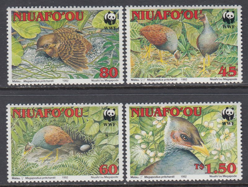 Tonga Niuafo'ou Birds MNH VF