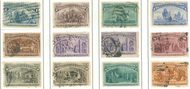 US USED-F/VF STAMP COLLECTION, Several Pages, #63-311, Scott Cat Value $4850.00!