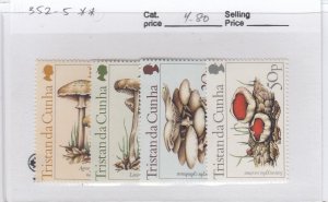 Tristan da Cunha 352-5 Fungi mnh