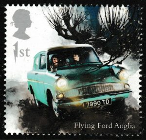 GB 4144 Harry Potter Flying Ford Anglia 1st single MNH 2018