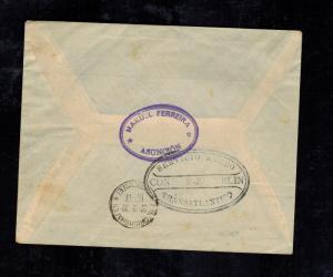 1932 Paraguay Graf Zeppelin Cover to Berlin Germany LZ 127 Condor