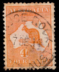 Australia Scott 6 Used.