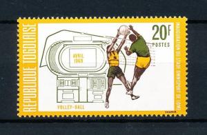 [92028] Togo 1969 Sport Volleyball From Set MNH