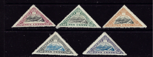 Liberia F15-19 Hinged 1919 Ships