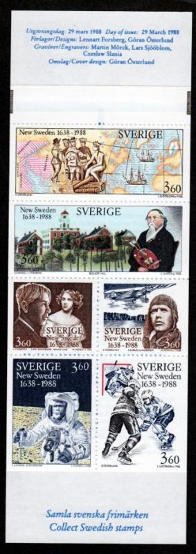 Sweden # 1677a Booklet!