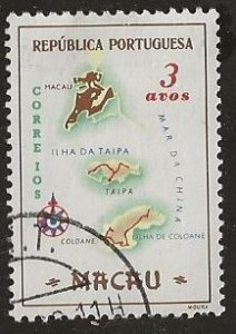 Macao - Scott # 384 - Used