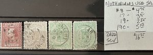 Netherlands Used Selection #8//19c- SCV=$16.25