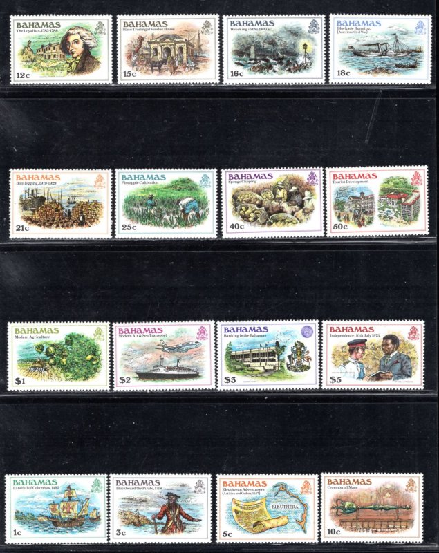 BAHAMAS SC# 464-79 FVF/MOG