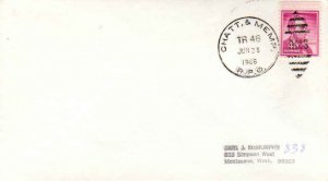 United States U.S. R.P.O.'s Chatt. & Memp. 1966 502-J-1  Philatelic.