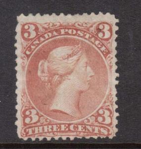 Canada #25a Used With Light Cancel