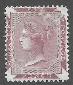 Sierra Leone (1874) - Scott # 1,   MNG