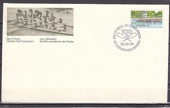 Canada, Scott cat. 968. Regatta Centenary issue. First day cover. ^