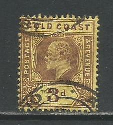 Gold Coast   #60  Used  (1909)  c.v. $0.65