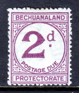 Bechuanaland - Scott #J6 - MH - Pen on reverse - SCV $10