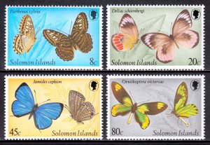 Solomon Islands - Scott #431-434 - MNH - SCV $6.50