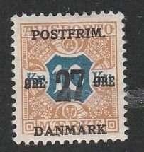 DENMARK #144 MINT HINGED