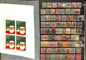 Germany Stamp Collection All Different Early in Scott Stockbook, 9 Pages (SA)