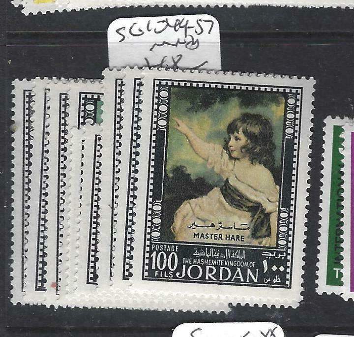 JORDAN  (PP1304B)  ART  SG 1049-1057   MNH