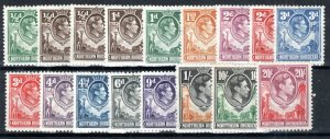 Northern Rhodesia 1938-52 King George VI Values At 20s Between Sg 25 And 45 MH-
