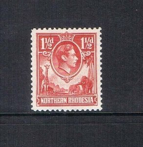 Northern Rhodesia 1938 Sc 29 KGVI MH