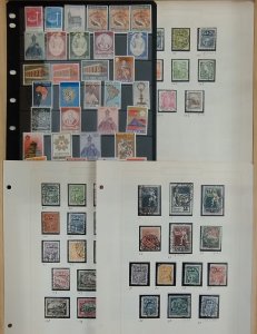 WORLD Collection MNH MH Used MNG Early Middle Modern sheets (2000 stamps)