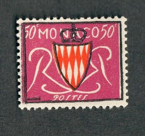 Monaco #312 Mint Hinged single