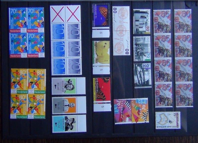 Netherlands 1993 Commemorative issues Europa Butterflies Social Welfare etc MNH