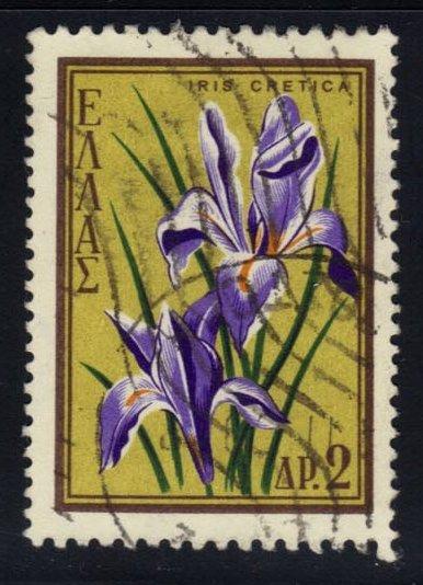 Greece #629 Iris, used (0.20)