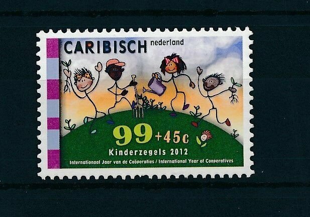 [CA034] Caribbean Netherlands 2012 Childrens Welfare Stamp MNH