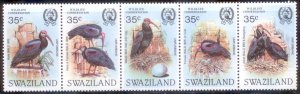 Swaziland 1983 SC# 427a-e Birds MNH-OG E32