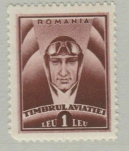 1932 Romania Postal Tax Timbrul Aviatiei Aviator 1L MNH** A18P26F767-