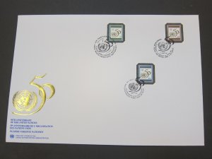 United Nations (NY,Vienna,Geneva) 1995 Sc 178,262,655 FDC