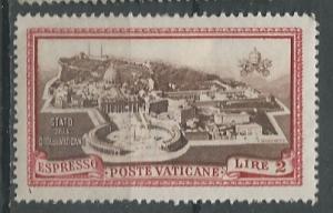 Vatican City = Scott # E3 -  MH