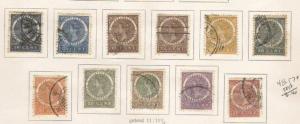 Netherlands Indies #48-57a Used