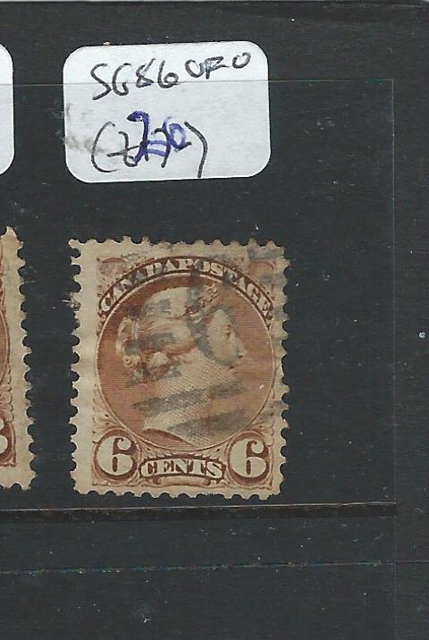 CANADA (P2507B) QV SMALL QUEEN  6C  SG56  VFU