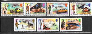 Barbuda #148-154  set complete  (MNH) CV$12.35