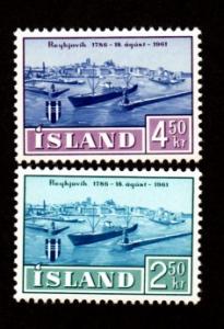 Iceland # 338-339 Mint!