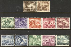 Germany #B218-29, Mint Hinge Remain.