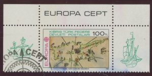 Turkish Republic of Northern Cyprus #127a Used Single