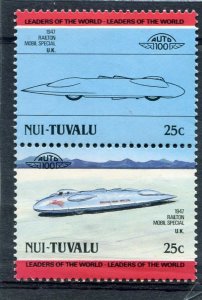 Nui Tuvalu 1987 CAR RAILTON MOBIL SPECIAL 1947 UK Pair (2v) Perforated Mint (NH)