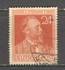 GERMANY BUND Sc# 578 USED FVF Heinrich von Stephan