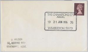 54477 - GB - POSTAL HISTORY:  SPORTS postmark on COVER: TENNIS 1977