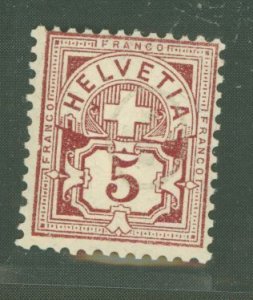 Switzerland #71  Single