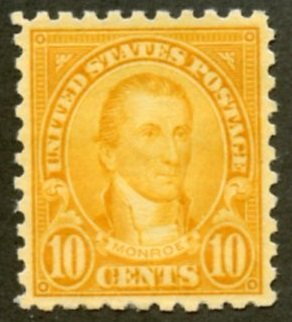 United States Scott 591 - Unused VF-XFVLHOG - SCV $45.00