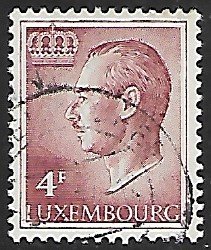 Luxembourg # 426 - Grand Duke Jean - 4F - used...(KlGr)